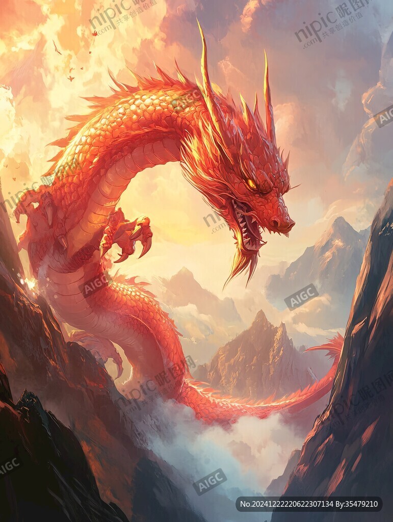 龍年插畫合集