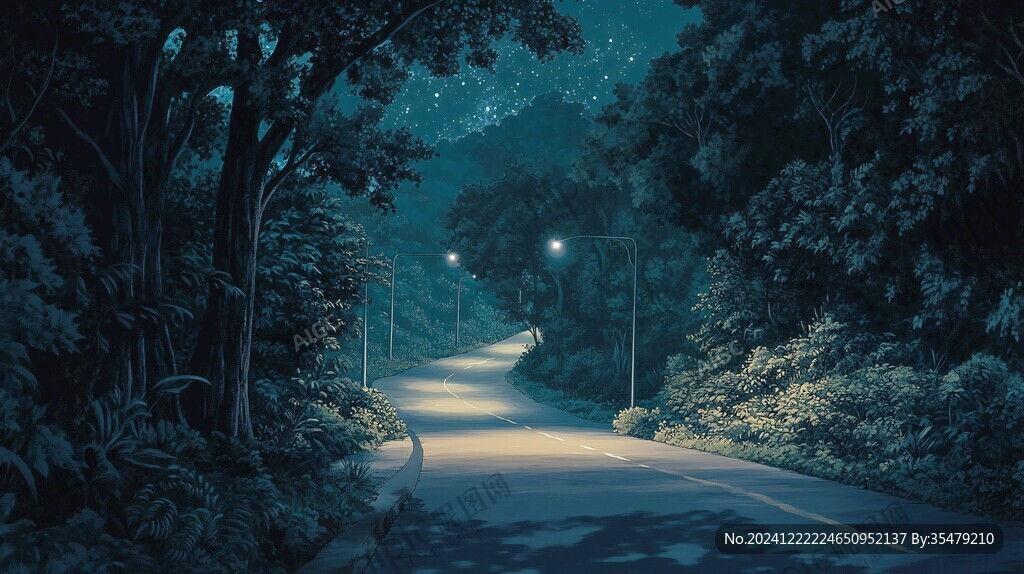 深幽林間路