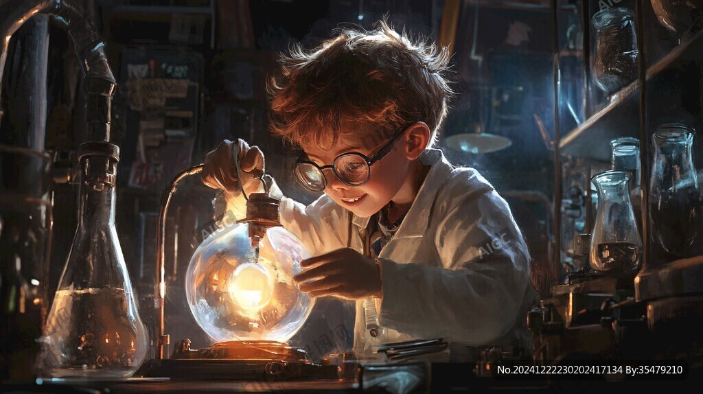 愛科學(xué)的少年