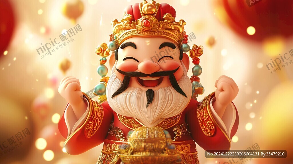 財神爺形象設(shè)計