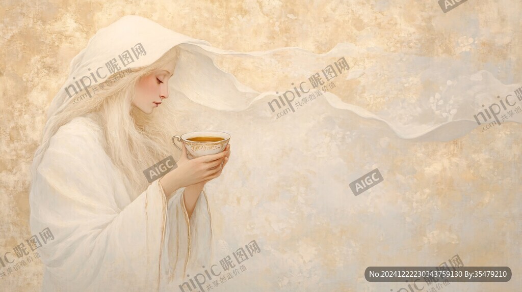 晨曦中的修女