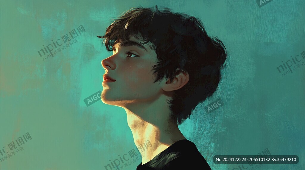 人像插畫