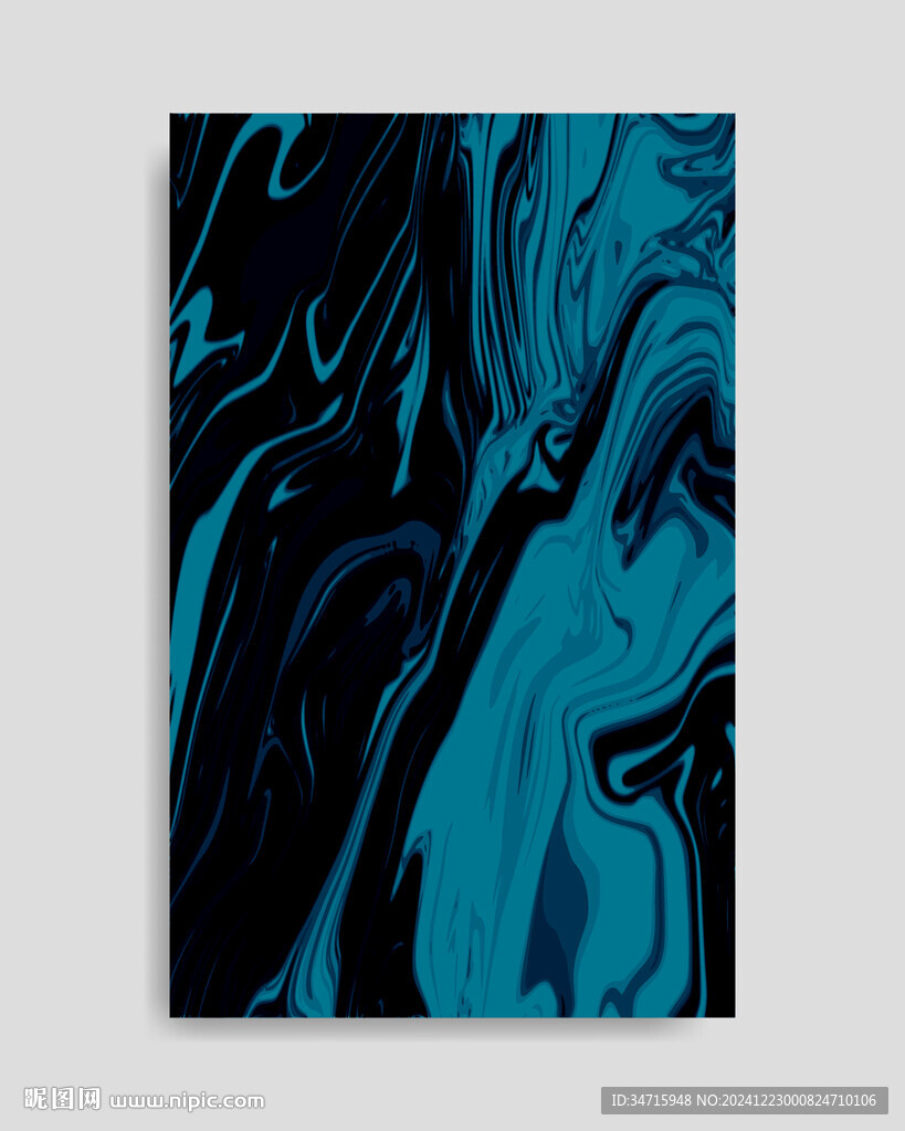 藍色酸性流體矢量背景