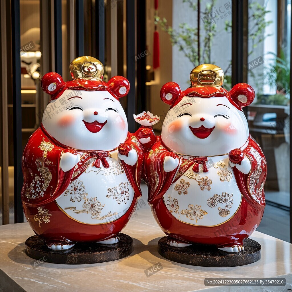 招財貓擺件