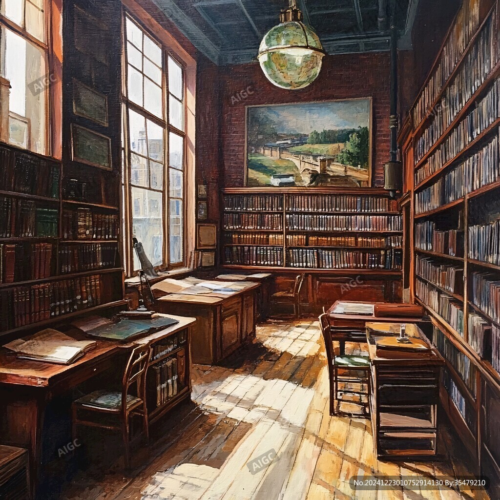 舊式圖書室