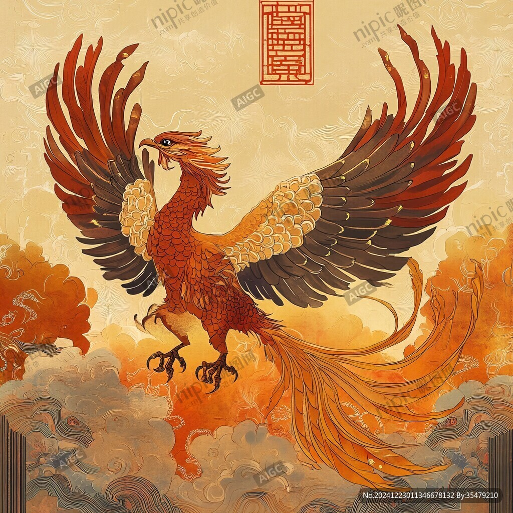 四大神獸朱雀