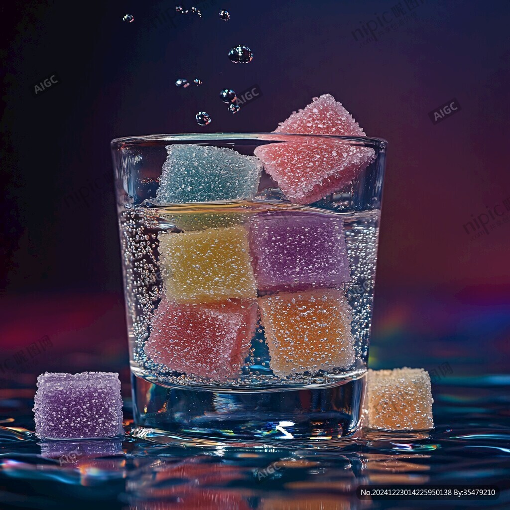 水杯零食糖果