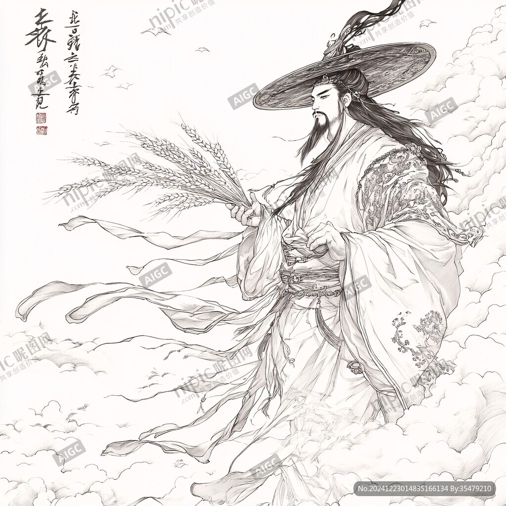 手繪俠客風大俠