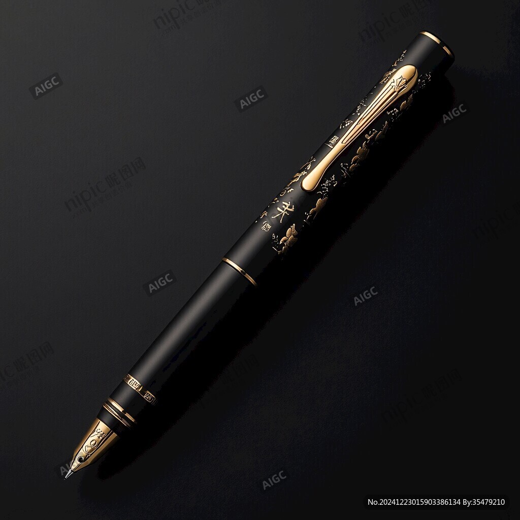 高檔鋼筆手繪鋼筆