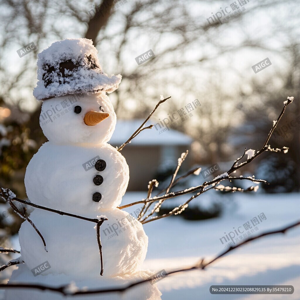 戶外小雪人