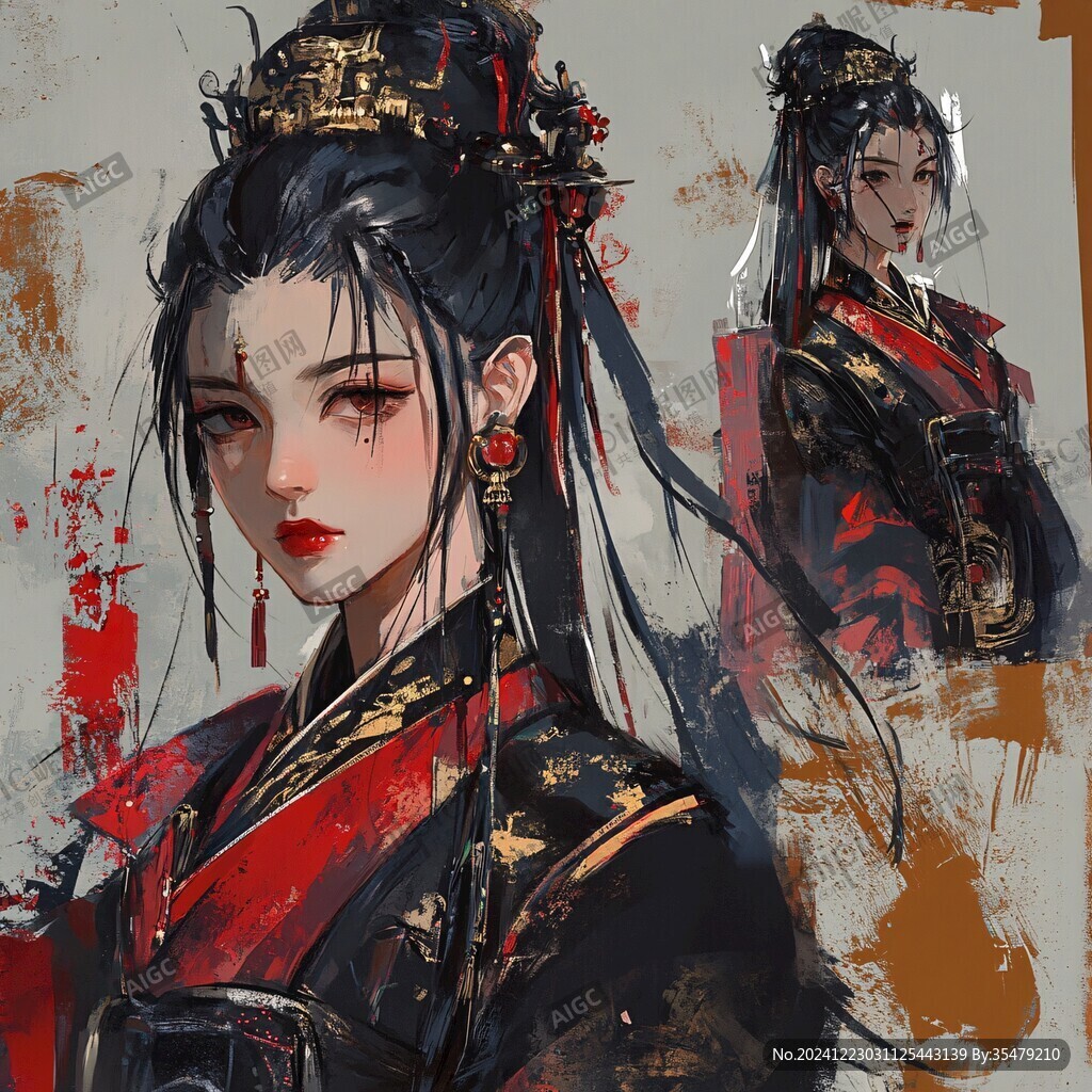 厚涂少女