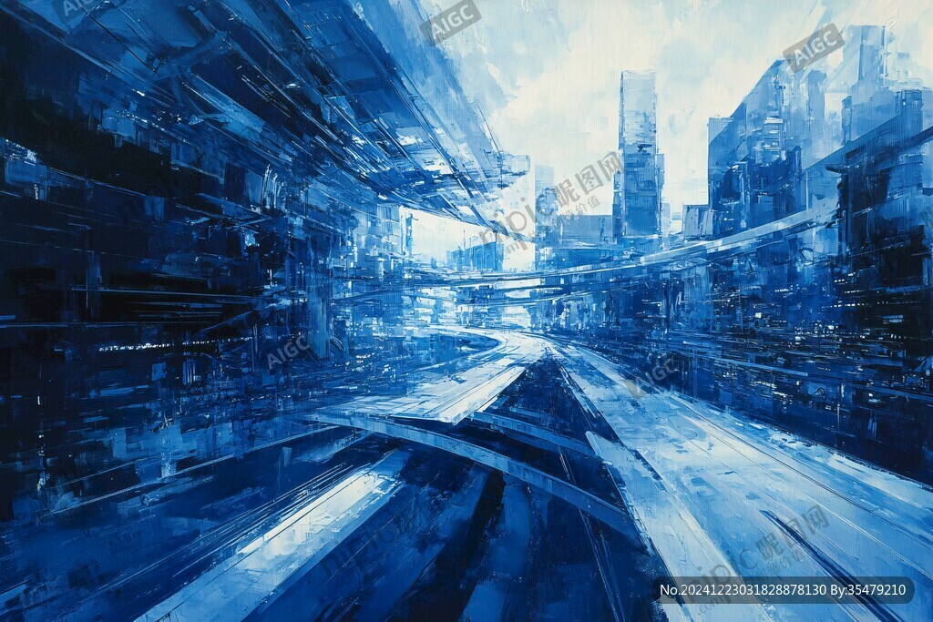 科幻城市背景