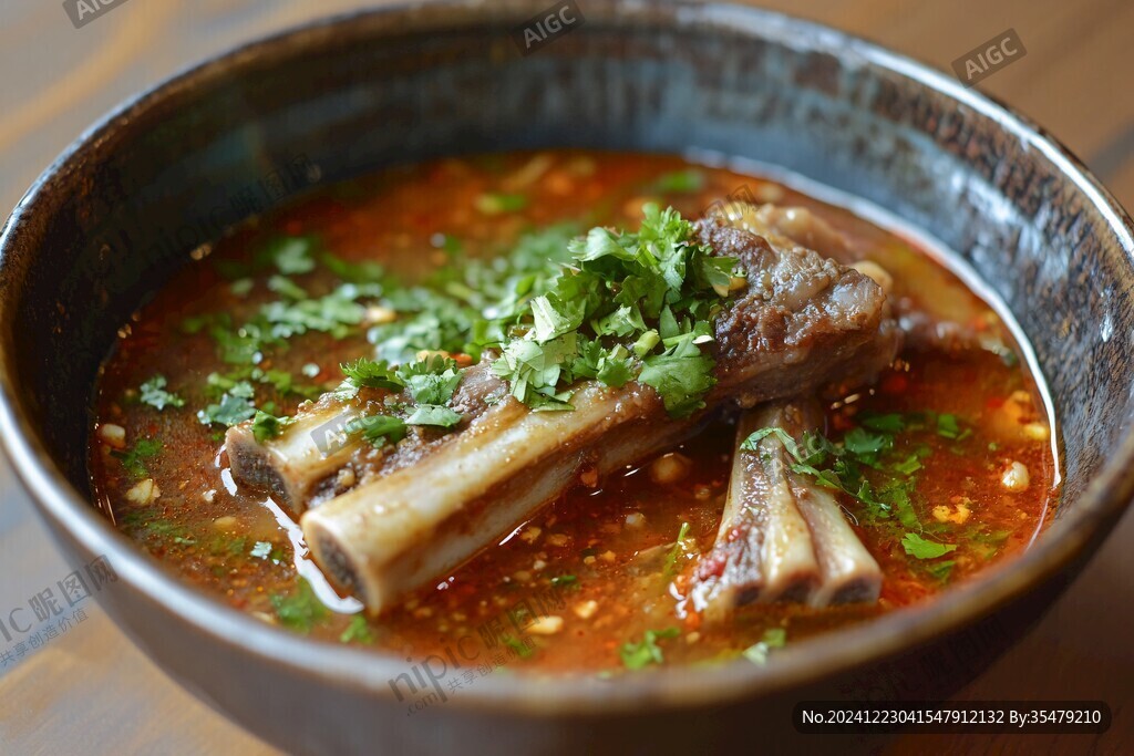 酸湯羊排