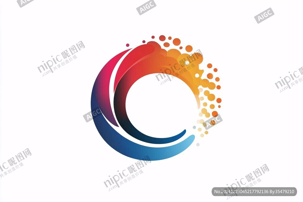 動(dòng)感圓圈logo設(shè)計(jì)