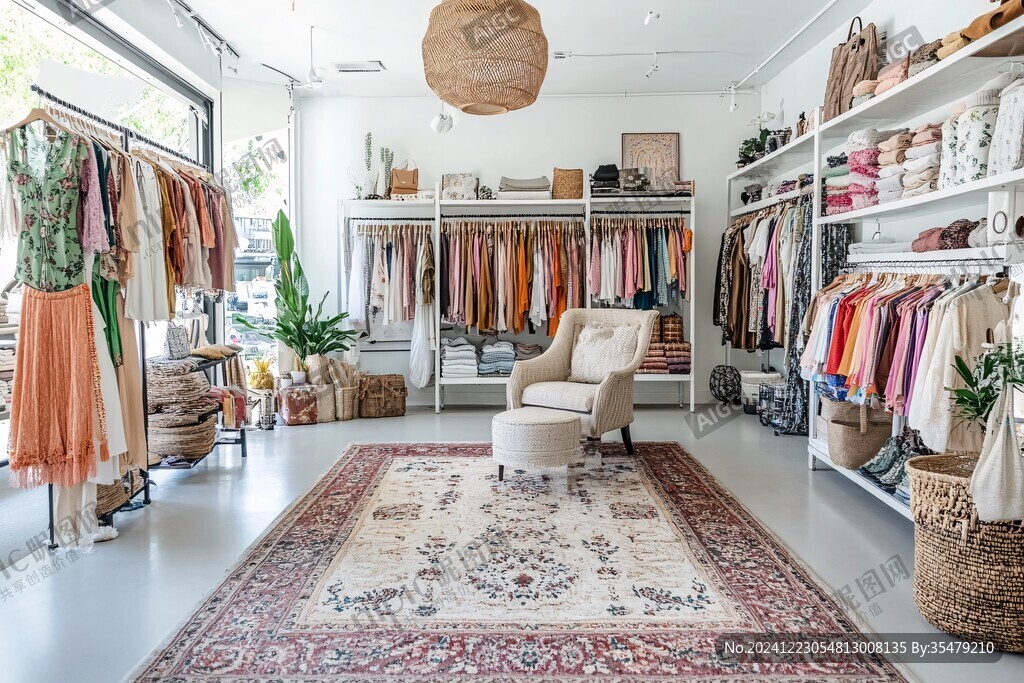 家居服裝店內景