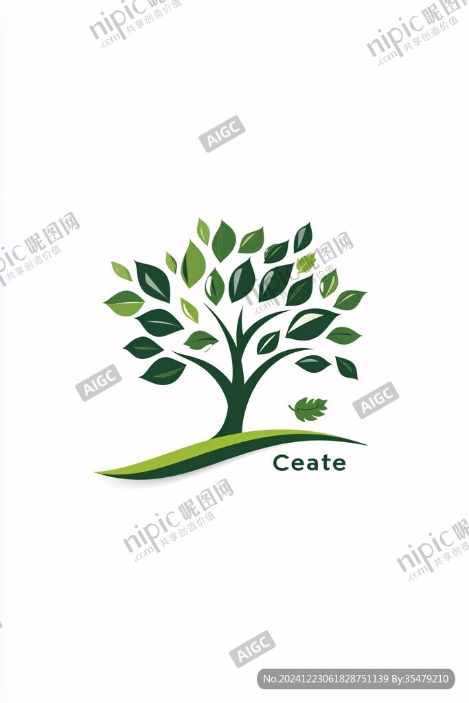 綠色大樹logo