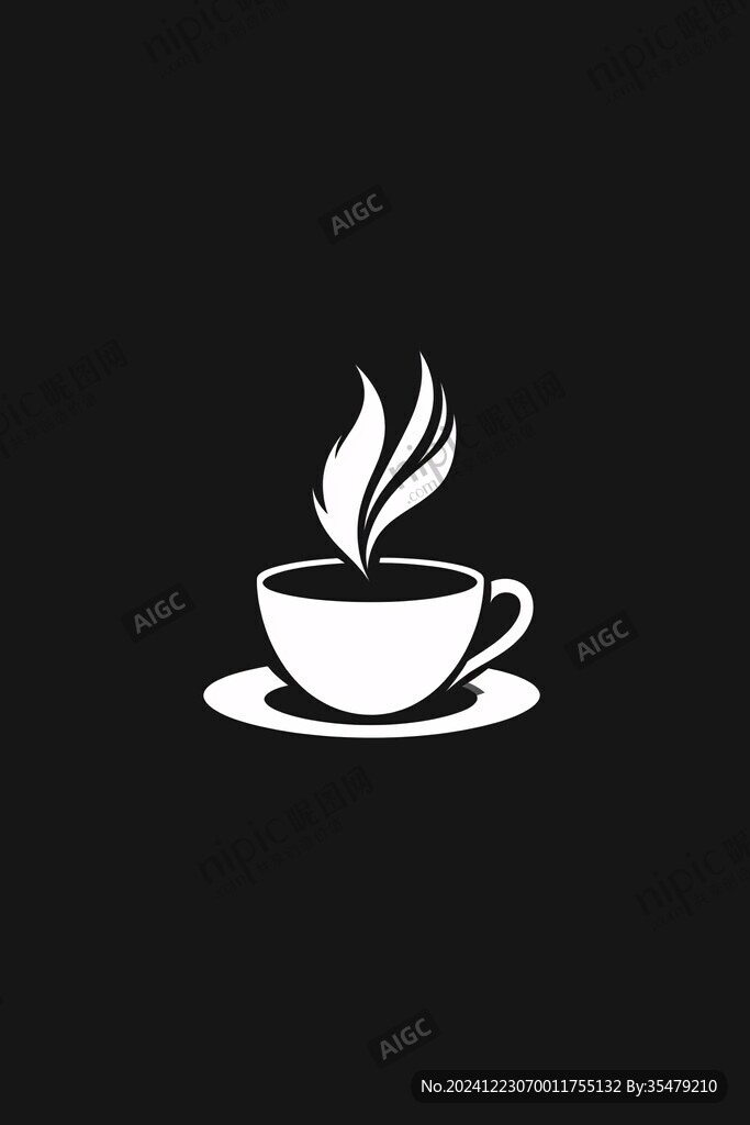 咖啡杯茶杯logo