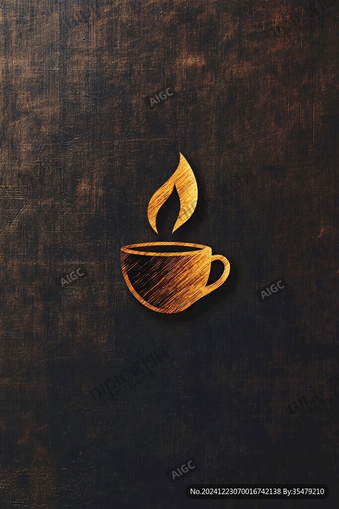 咖啡茶葉logo