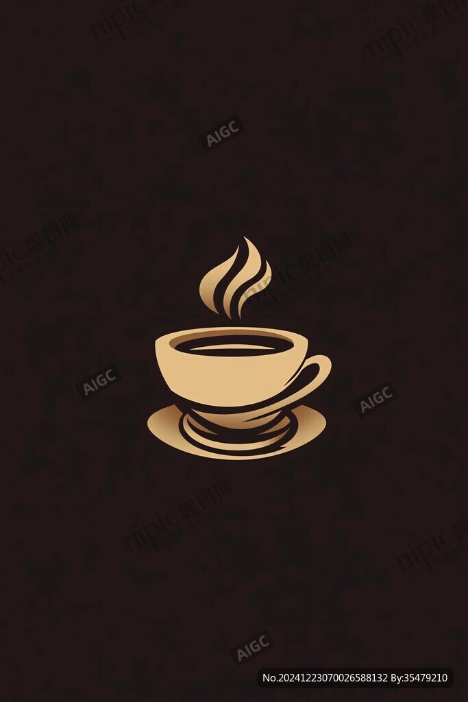 咖啡杯茶杯logo