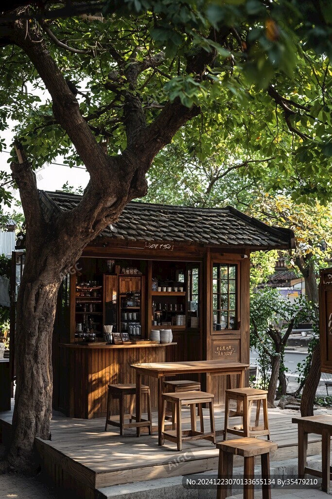 樹蔭下的茶館