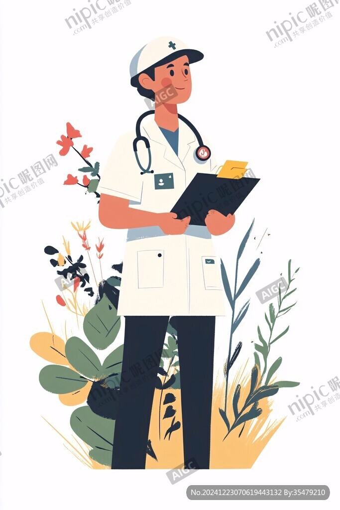 醫(yī)療人員插畫