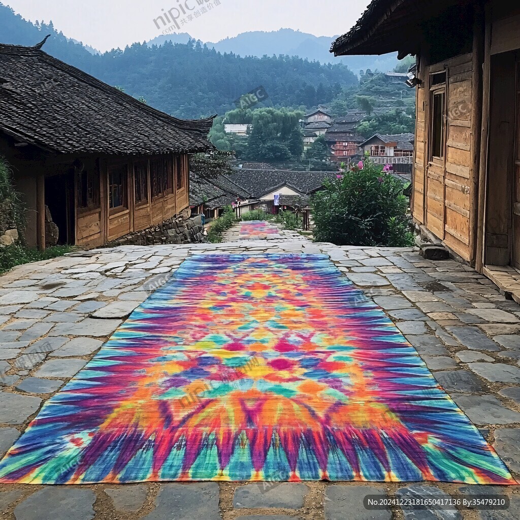 西江千戶苗寨愛心馬路
