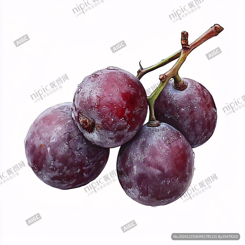 烏梅白底圖片