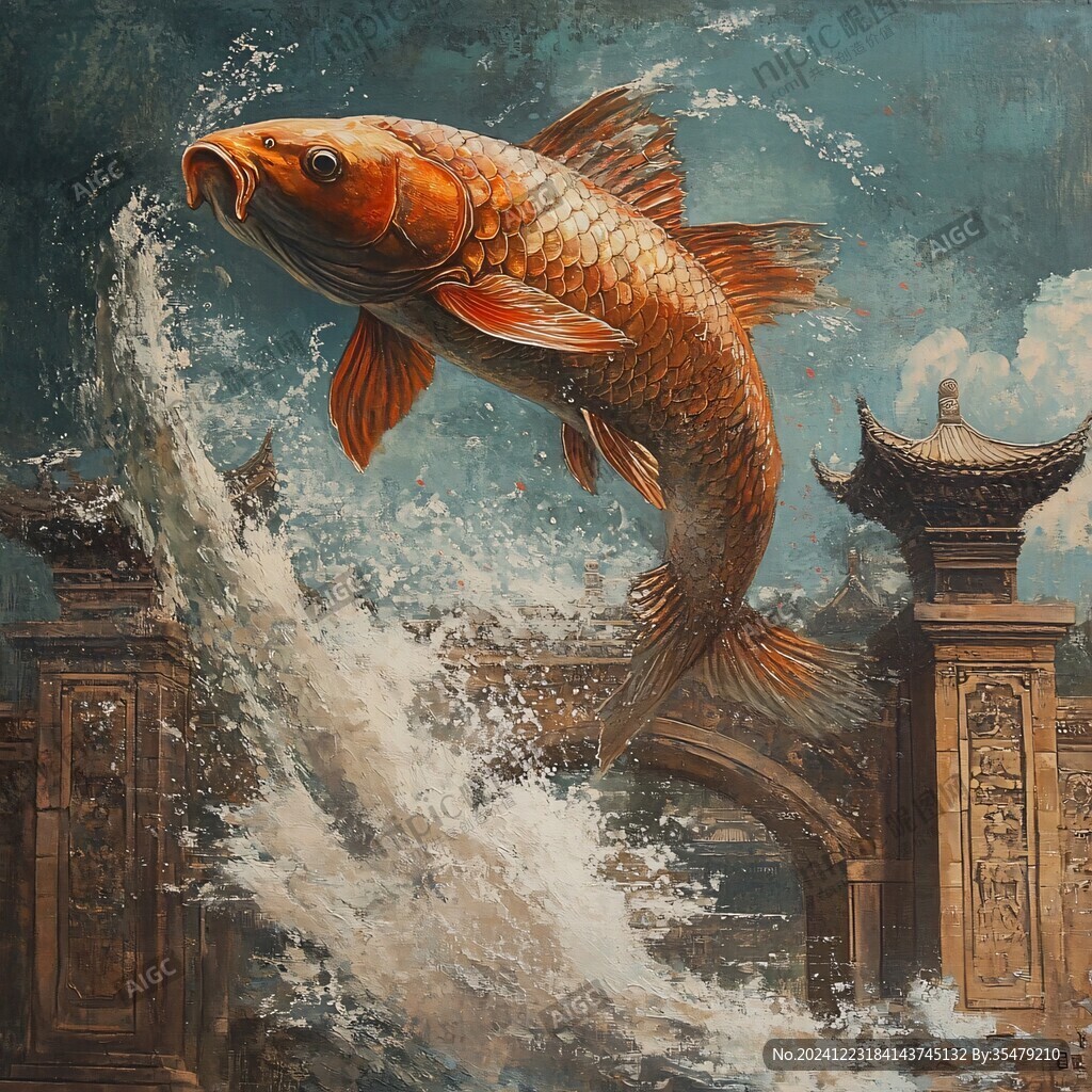 鯉魚(yú)3d畫(huà)