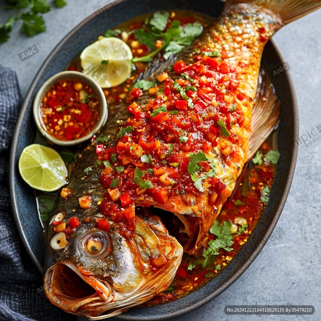 紅油鯉魚
