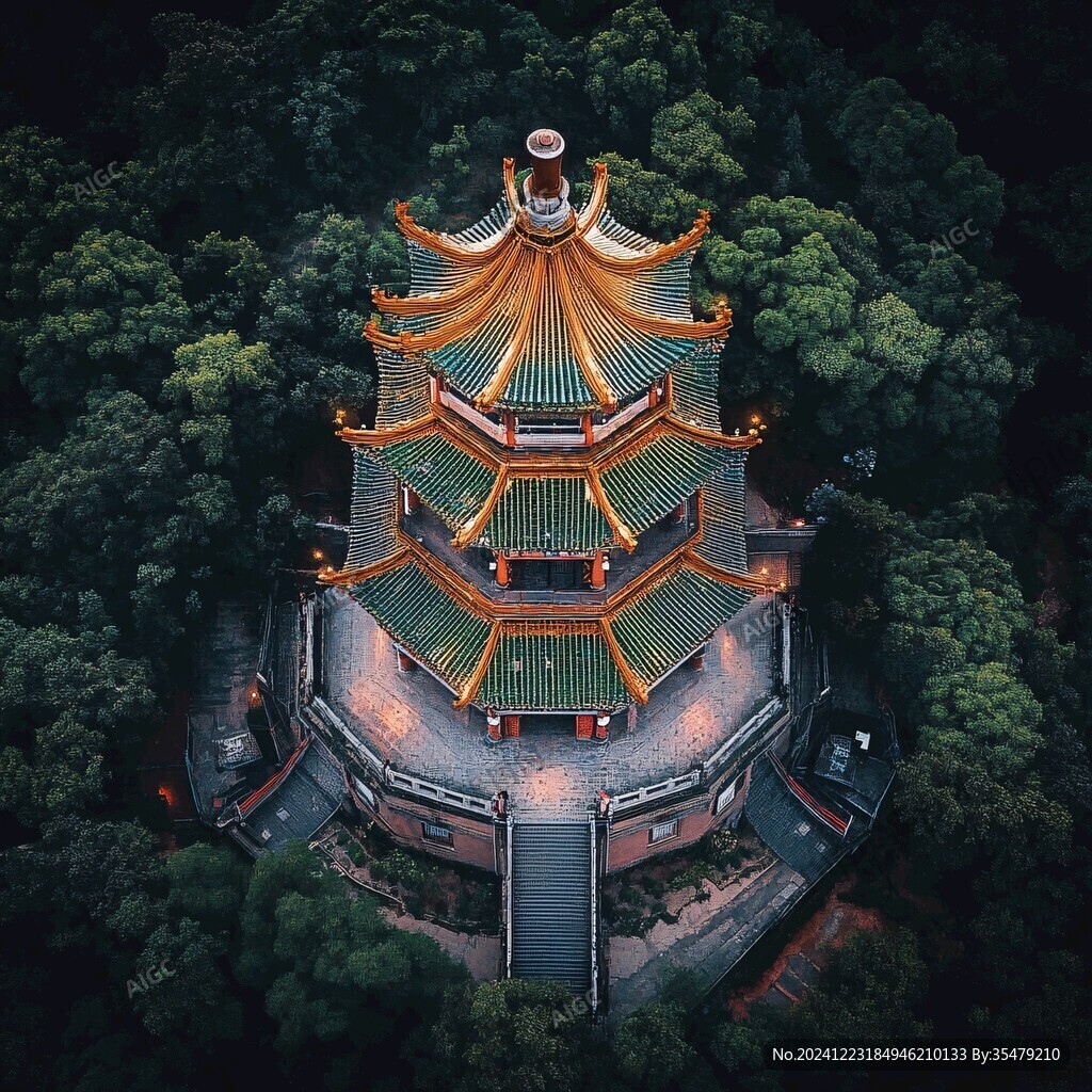 黃鶴樓航拍