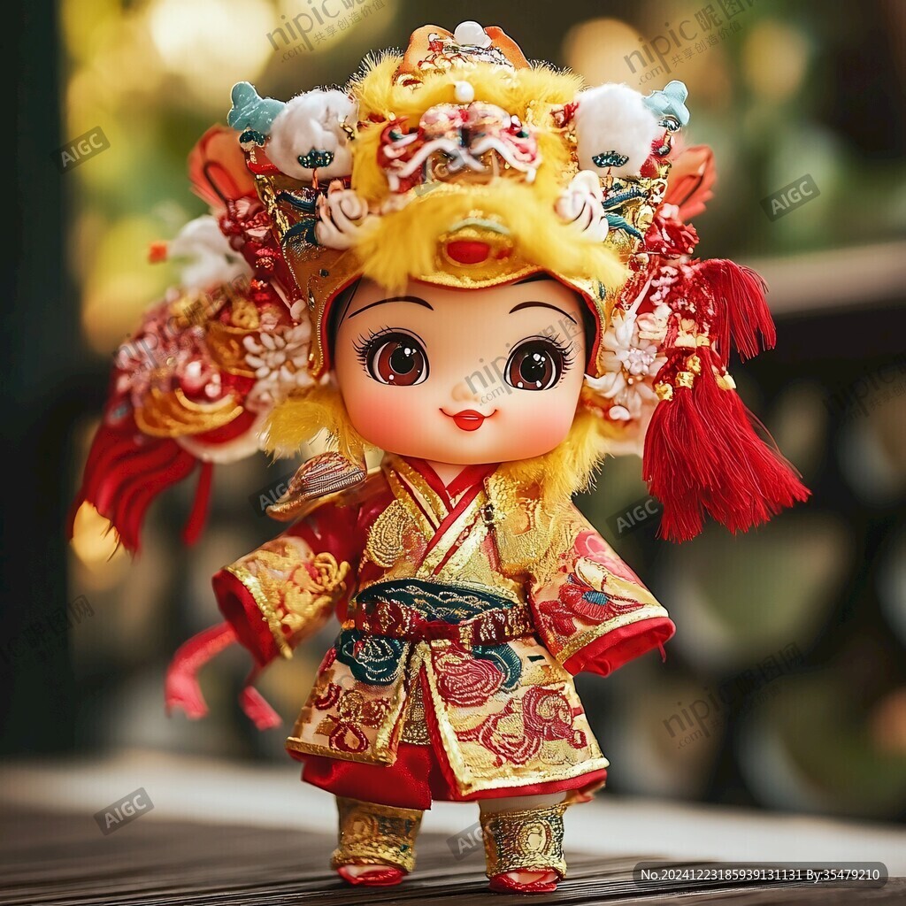 招財進寶女童