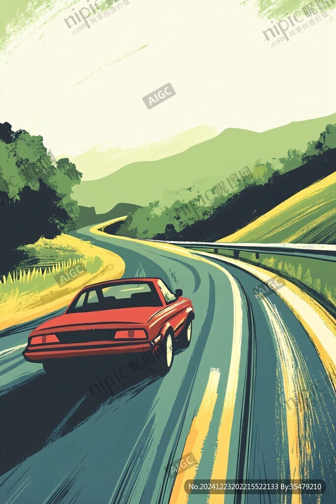 春節(jié)開車回家旅途
