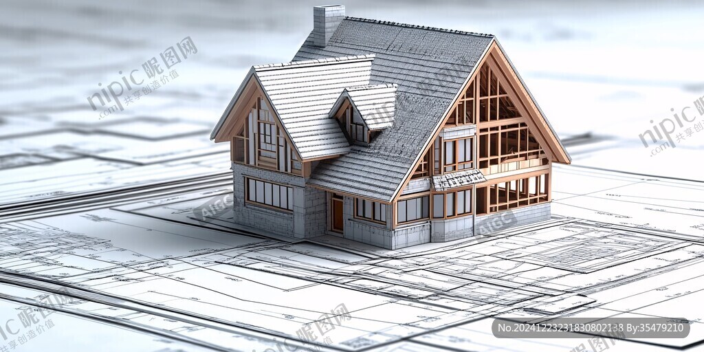 房屋建筑模型