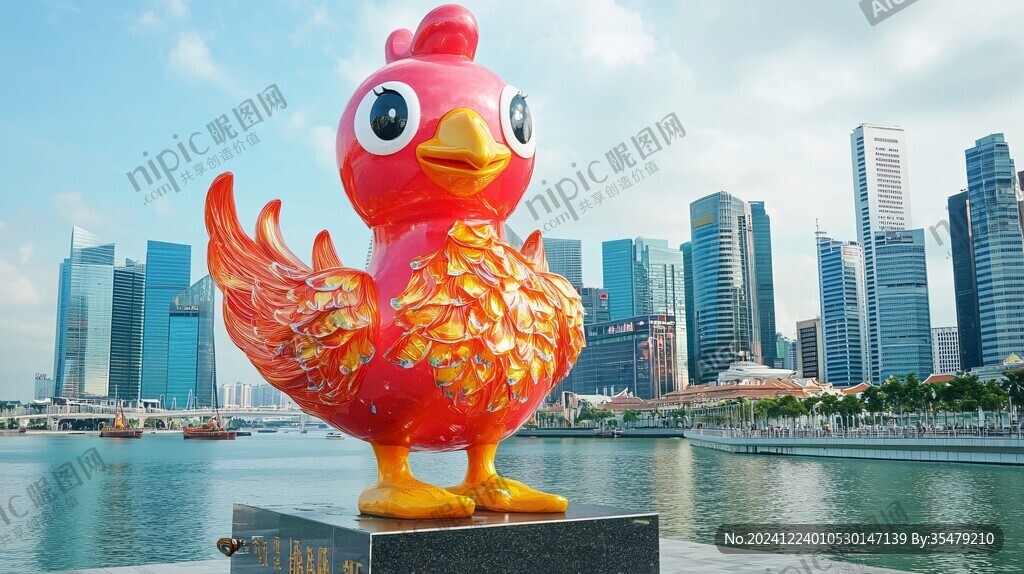 新加坡標(biāo)志雕塑
