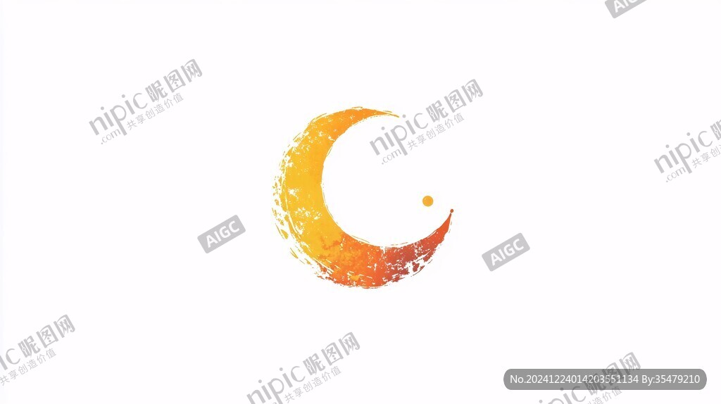 月光標(biāo)志月色logo