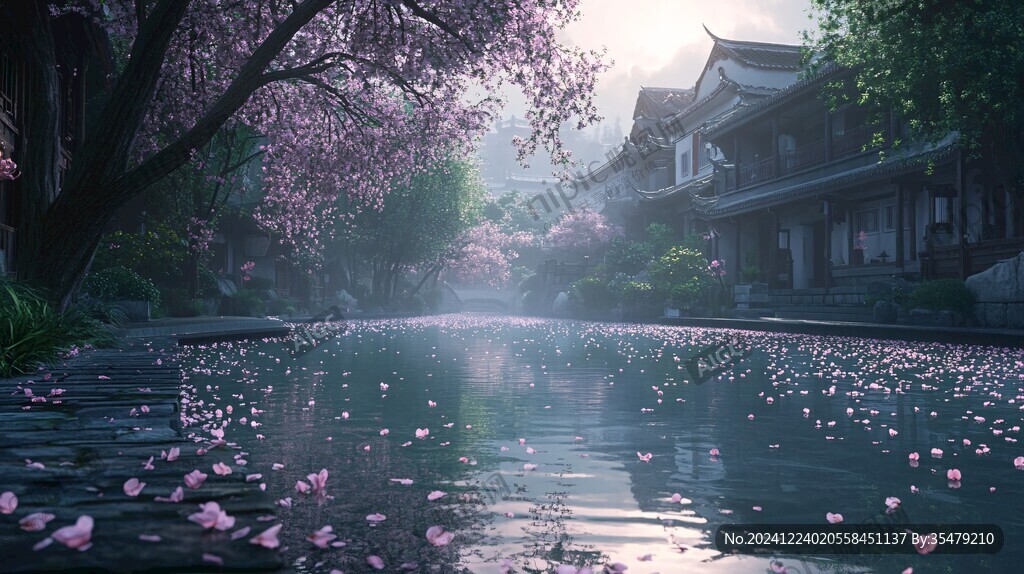 古風(fēng)場景春暖花開