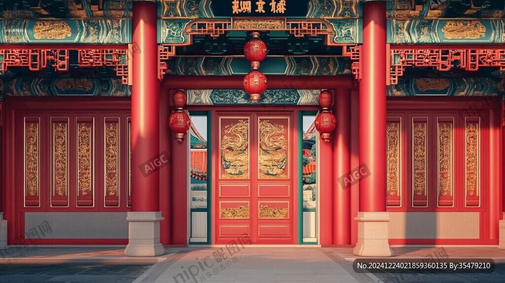 門樓插畫