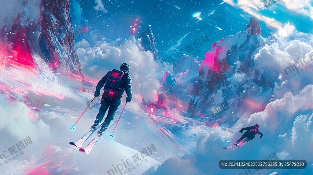 炫彩滑雪視覺