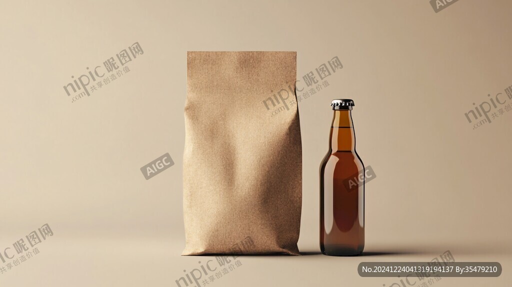 食品袋模型