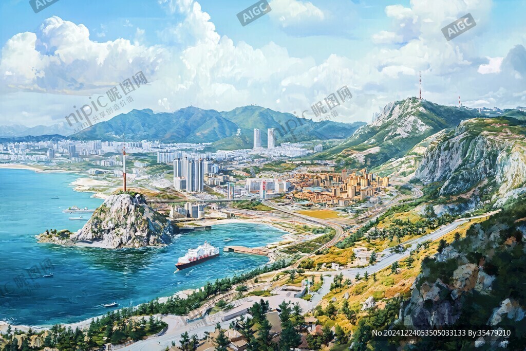 釜山插畫(huà)