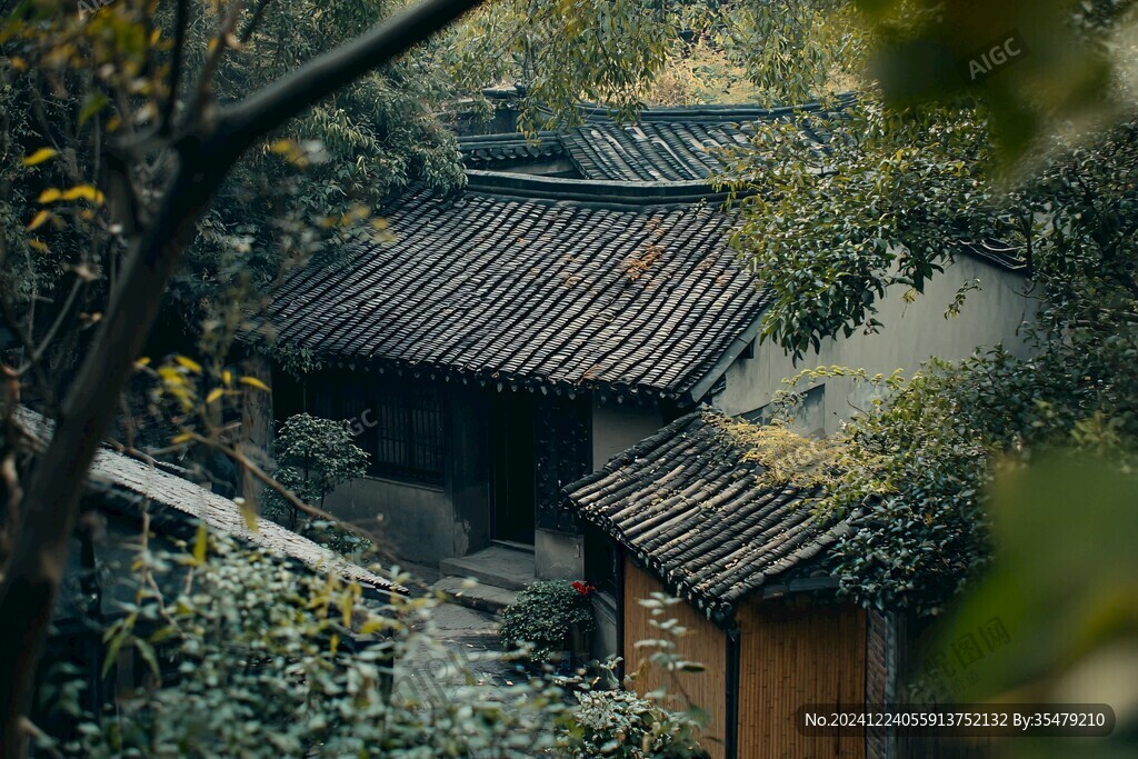 草堂晚秋