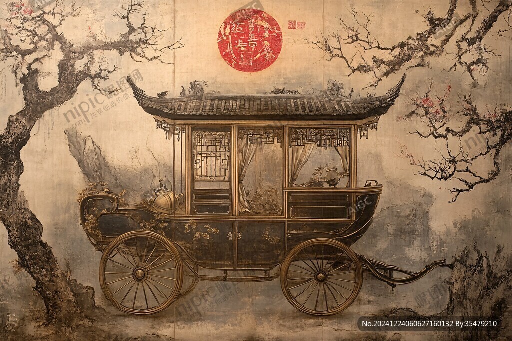 古代婚車
