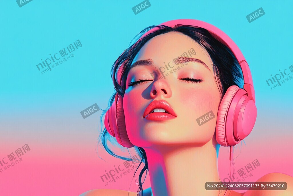 聽歌的少女