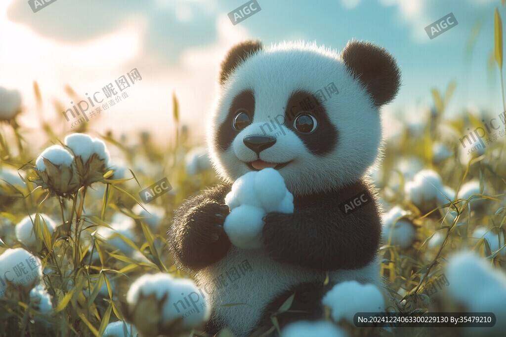 卡通熊貓壁紙
