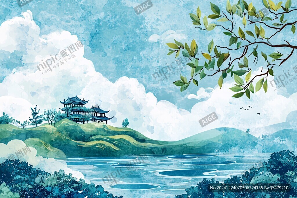 黿頭渚插畫