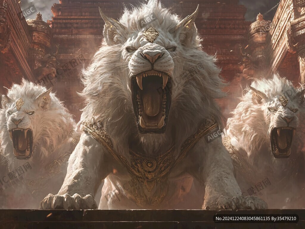 醒獅系列插畫