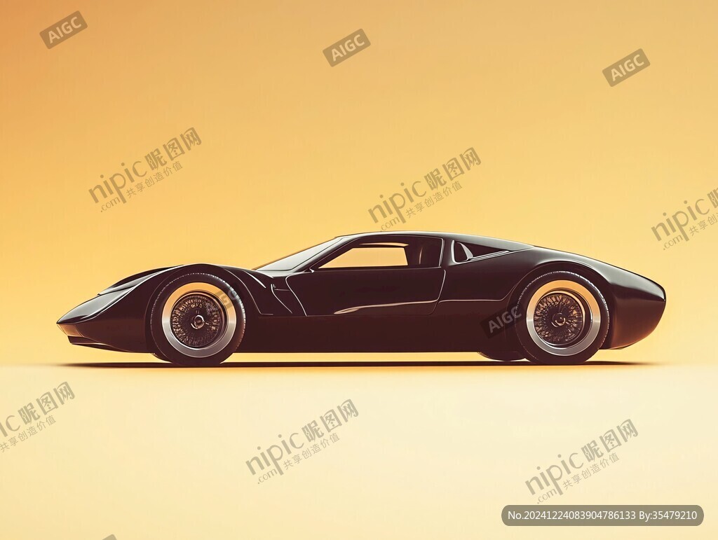 黑色汽車汽車模型