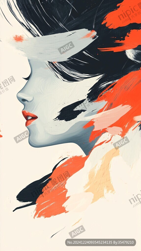 高級(jí)感女插畫