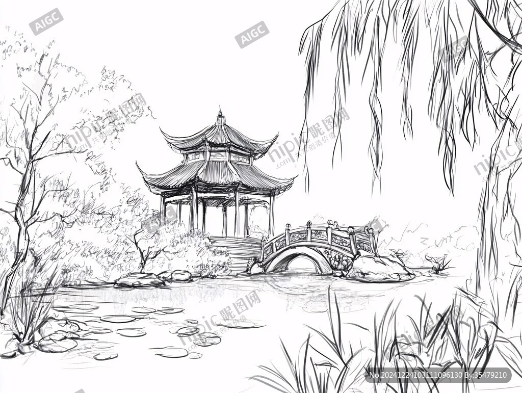 同里線稿