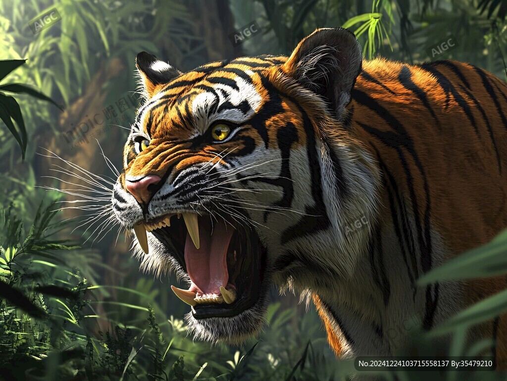 動物插畫寫實